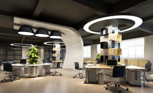 办公室装修的创意与现代工作空间设计(图1)